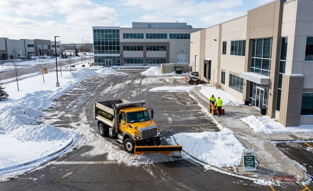 commercial snow removal service
